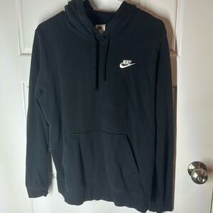 Black Nike Size Women’s Large Hoodie White Check